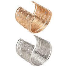 2 delicate polsbandjes van legering dames