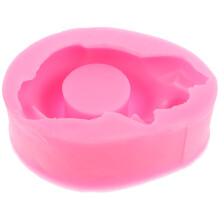5Stk Katzenform Silikagel Leuchter 3D Blumenbett