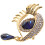 Brooch Polished Imported Rhinestone 1