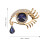 Brooch Polished Imported Rhinestone 11