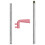 Brooms Kunststoff Mop Metall Mopgriff Haustier 6