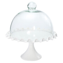 1Ensemble Couvre-Plats Verre Plateau Céramique Pour Maison
