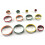 2Pcs Round Cookie Moulds in Assorted Colors for Easy Dough Cutting 1