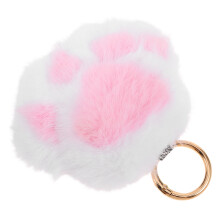 Plüsch Katzenpfote Schlüsselanhänger Flauschig Für Frauen