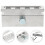 3 Sets 4- -Lippenstiftform Aus Aluminium 2