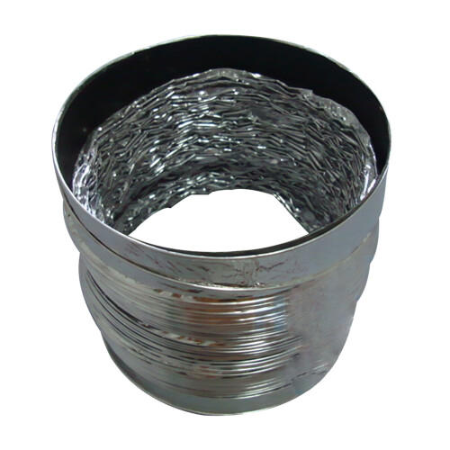 1Pièces Gaine D'évacuation Aluminium Ignifuge Multifonction Argent 1