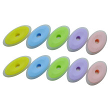 Plastic Gummen Kleur 30 1,8x1,2x0,4 Inch