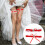 Garter Set Rood Kanten 6,9x5,1 Inch 5