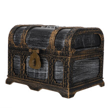 Kids Piraten Verkleed Speelgoed Kistje Plastic Feest Rekwisiet