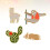 1 Set Van 4 Cartoon Broche Thuis Broche Cartoon 4