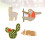 1 Set Van 4 Cartoon Broche Thuis Broche Cartoon 6