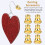Earring Backs Metaal 3 Paar 0,24x0,20x0,20 Inch 6