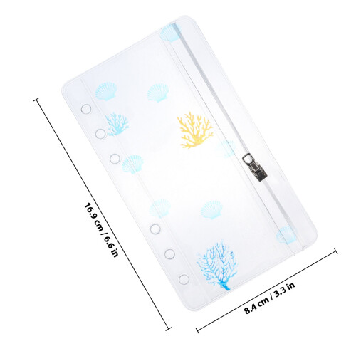 Binder Pvc School Notebook Pocket Refill Notepad 1