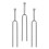 Fork Gitaar Stemvorken Metaal 3 Stuks 1
