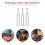 Fork Gitaar Stemvorken Metaal 3 Stuks 9