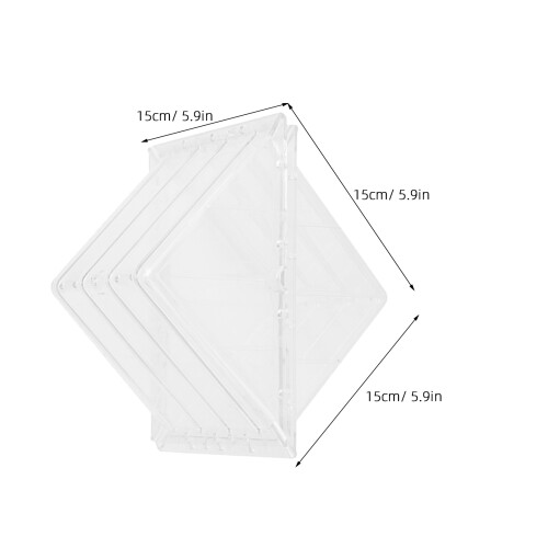 Shape Fruit Voor Re- Transparant Pc 1 Set 2