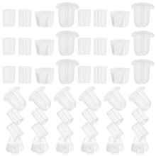 2000 Stuks Antislip Silicone Oorbel Achterkantjes Voor Oorstekers