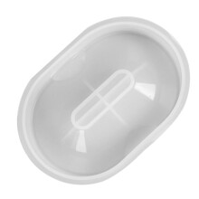 1Stk Handmade DIY Seifenschale Form Silikon Transparent Praktisch