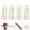 4 Bögen Skalensticker Griffbrett Noten Einführung Fingerboard 3