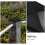 Fence Post Topper Eisen Abdeckung Außenbereich 6 8