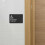 Panneau ABS Noir Accès Toilette Handicapée Tactile Durable 5