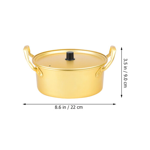 Noodle Pot With Double Handle For Soup And Ramen Cooking 2