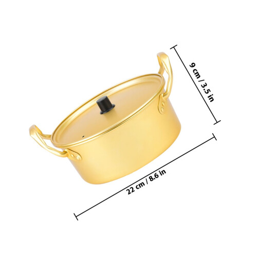 Noodle Pot With Double Handle For Soup And Ramen Cooking 1