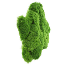 1Set Faux Moss Ornaments Light Green Simulated Moss for Indoor Decor