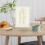 Booth Schild Aufstellkarte Logo Restaurant Display 4