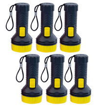 6St Draagbare Kinder LED Zaklamp Met , Meerkleurig