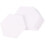 100 Stk Papierapplikationsformen Papierpatchwork Schablonen Weiß 1