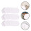 100 Stk Papierapplikationsformen Papierpatchwork Schablonen Weiß 5