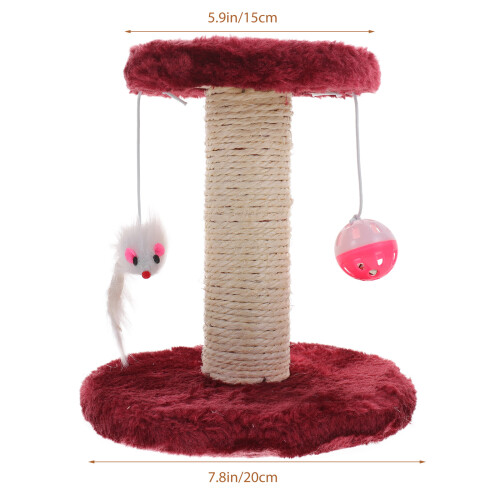 Cat Scratching Post Sisalstange Für Indoor Katzen 1