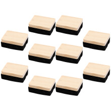 10 Tafellehrer Aus Holz Mit Wischtücher Für Kreidetafel