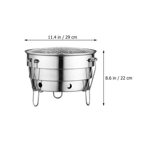 1 Set Grill Holzkohle Grillofen 1