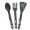 3 Sets Outdoor Besteck Set Kunststoff Grillen 5