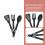 3 Sets Outdoor Besteck Set Kunststoff Grillen 9