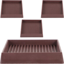 4 Slide Pad Lehnsessel Matte Möbel Pads Hellbraun