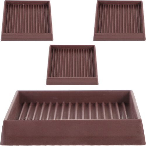 4 Slide Pad Lehnsessel Matte Möbel Pads Hellbraun
