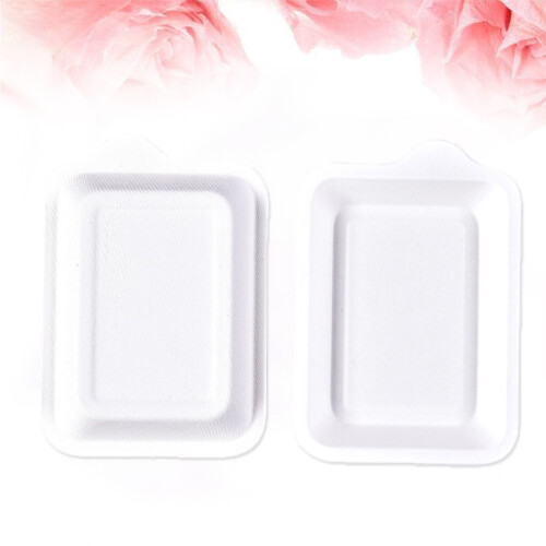 100Pcs White Paper Grade for Parties 1