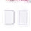 100Pcs White Paper Grade for Parties 7