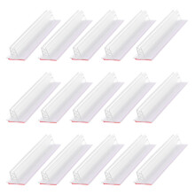 Rechteckiger Sichthüllenhalter Aus PVC, Transparent, 15