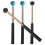 2Paren Paar Stevige Rubber Percussion Sticks Voor Muzikanten 6