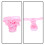 Dog Hygienehose Rosa Absorbierendes Material 1 Set 9