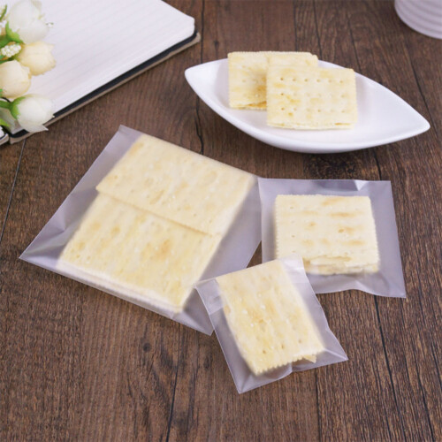 100Stk Transparente Antihaft- -Verpackungen 8x10+3Cm 1
