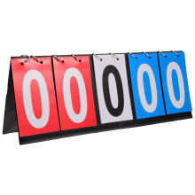 Scoreboard Clamshell Tischtennis Papier Zähler