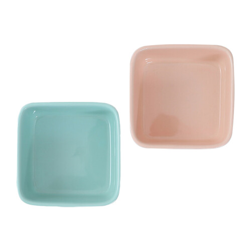 2Stk. Hamster Futter Futter Haustier Keramik 2