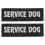 2Stk. Service Dog Patches Reflektierend Für 2