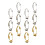 Schmuck Umstecker Kupfer Silber 12 Teilig 8