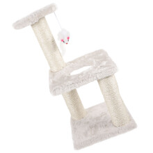 Cat Scratcher 3-Lagen Kratzbaum Für Haushalte Mit Anhänger